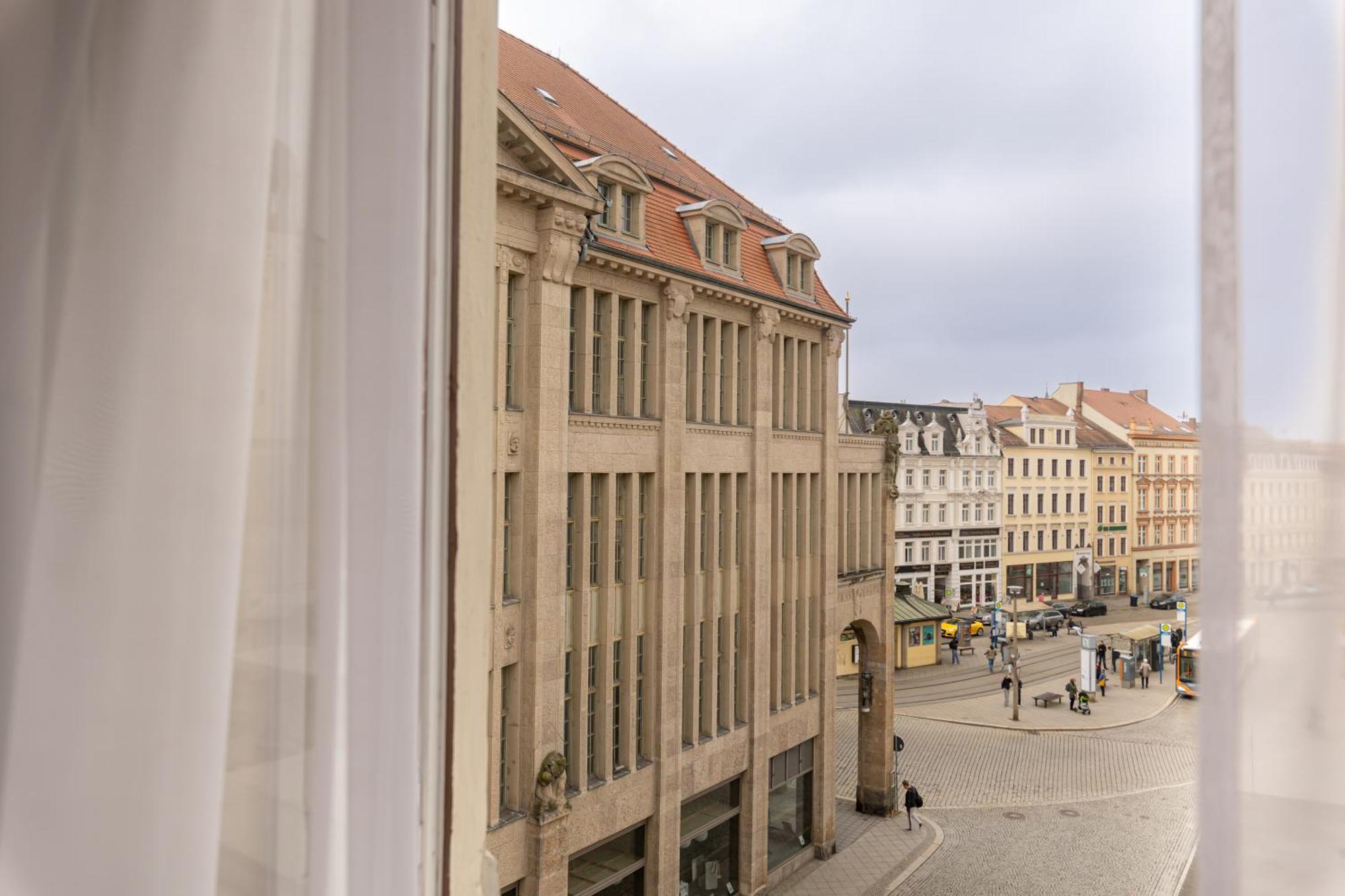 Akzent Hotel Am Goldenen Strauss Görlitz Exteriör bild