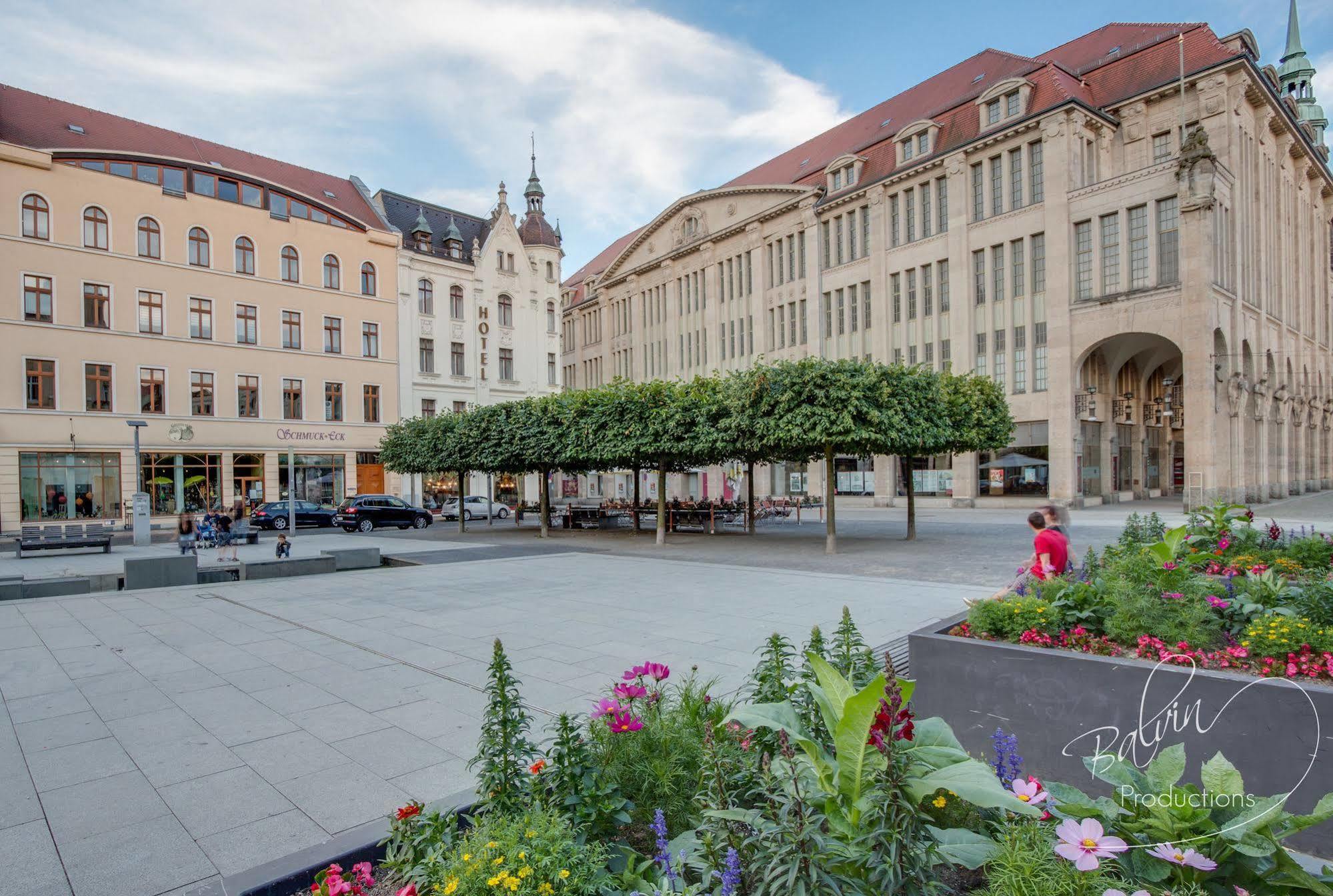 Akzent Hotel Am Goldenen Strauss Görlitz Exteriör bild